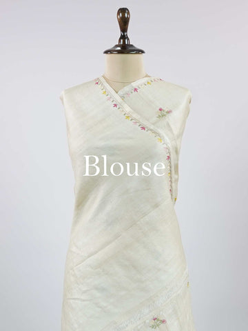 Tussar Elegant Tussar Subhadra - Tussar saree - Manoranjitham Weaves - Handloom Store