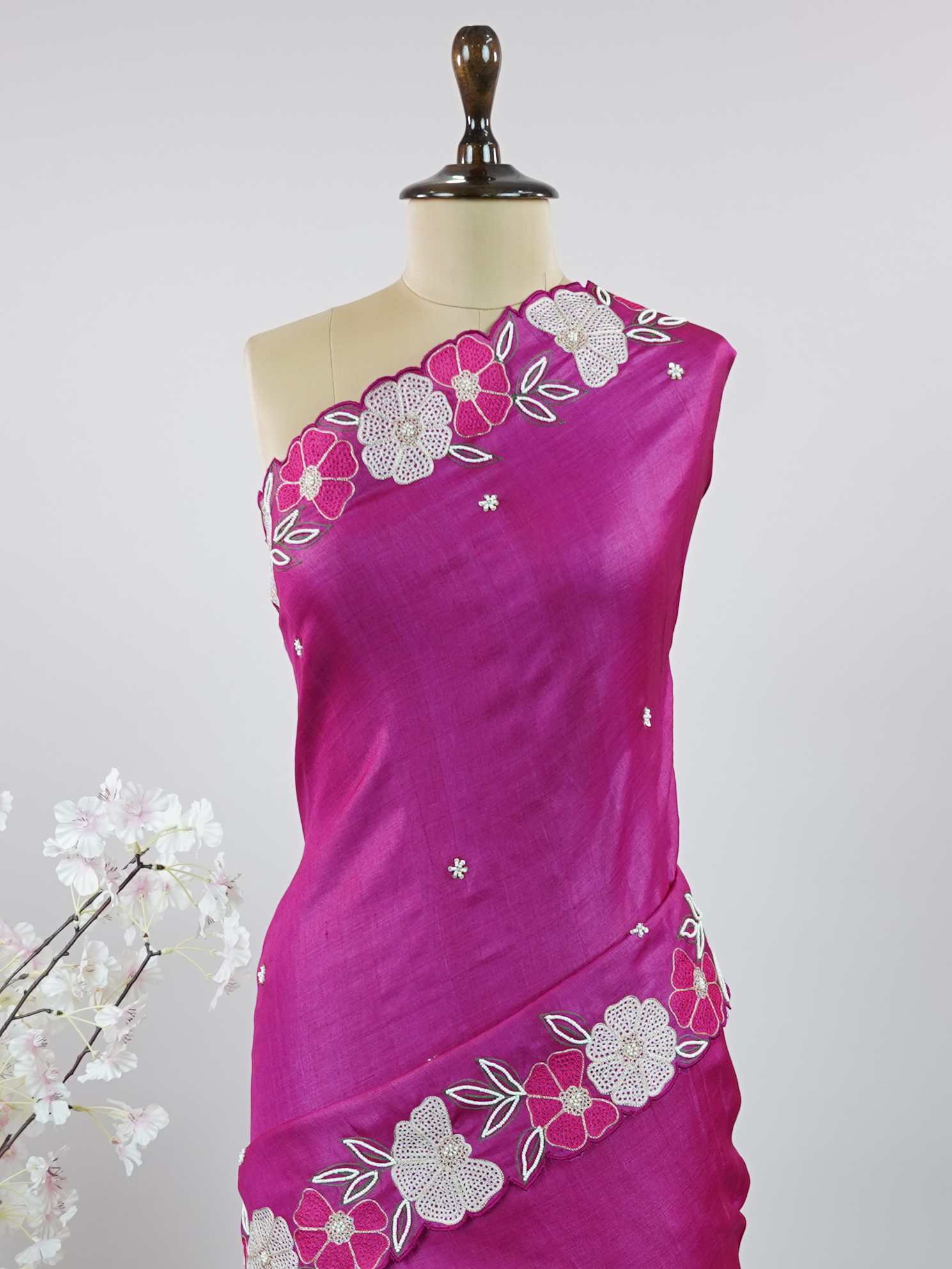 Tussar Elegant Tussar Pritha - Tussar saree - Manoranjitham Weaves - Handloom Store