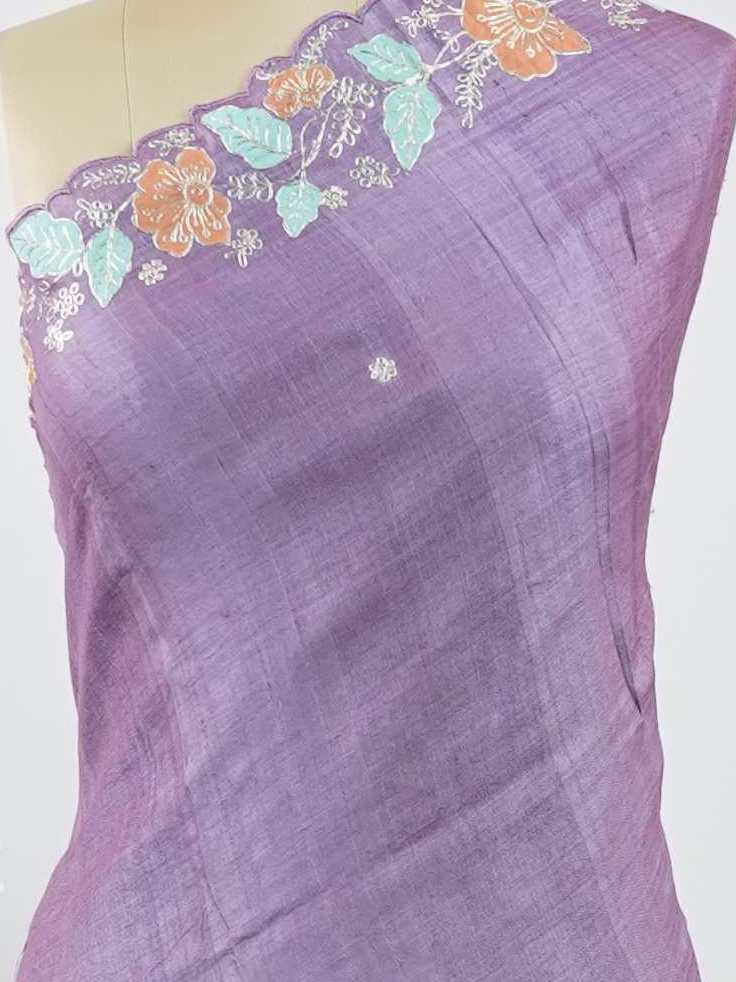 Tussar Elegant Tussar Ambika - Tussar saree - Manoranjitham Weaves - Handloom Store