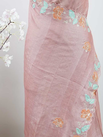 Tussar Elegant Tussar Ambalika - Tussar saree - Manoranjitham Weaves - Handloom Store