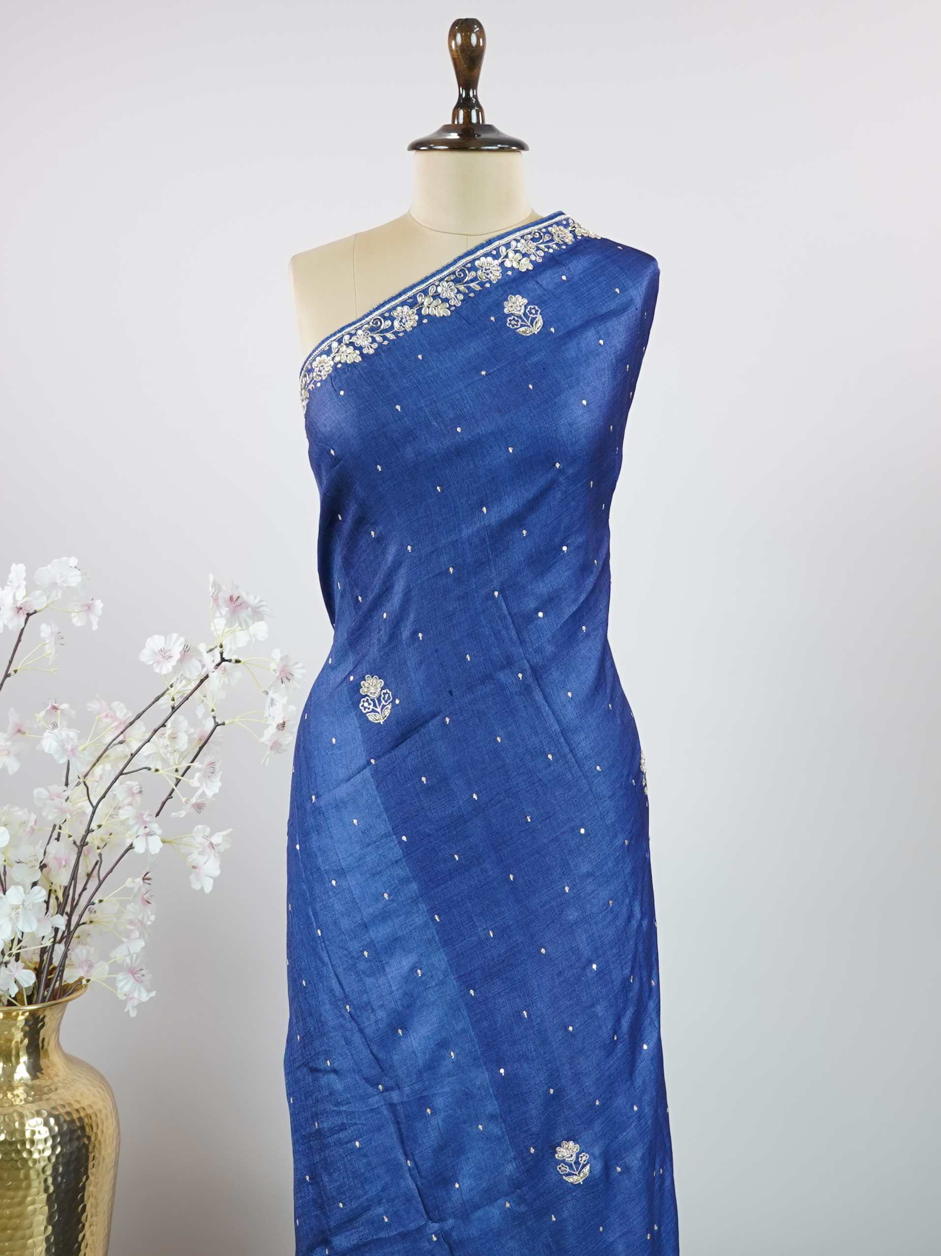 Tussar Elegant Tussar Bhanumati - Vidharbha Tussar saree - Manoranjitham Weaves - Handloom Store