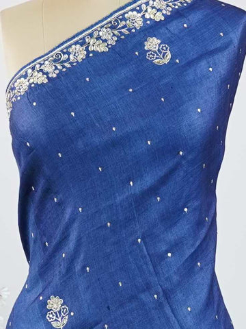 Tussar Elegant Tussar Bhanumati - Vidharbha Tussar saree - Manoranjitham Weaves - Handloom Store
