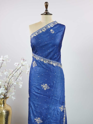 Tussar Elegant Tussar Bhanumati - Vidharbha Tussar saree - Manoranjitham Weaves - Handloom Store