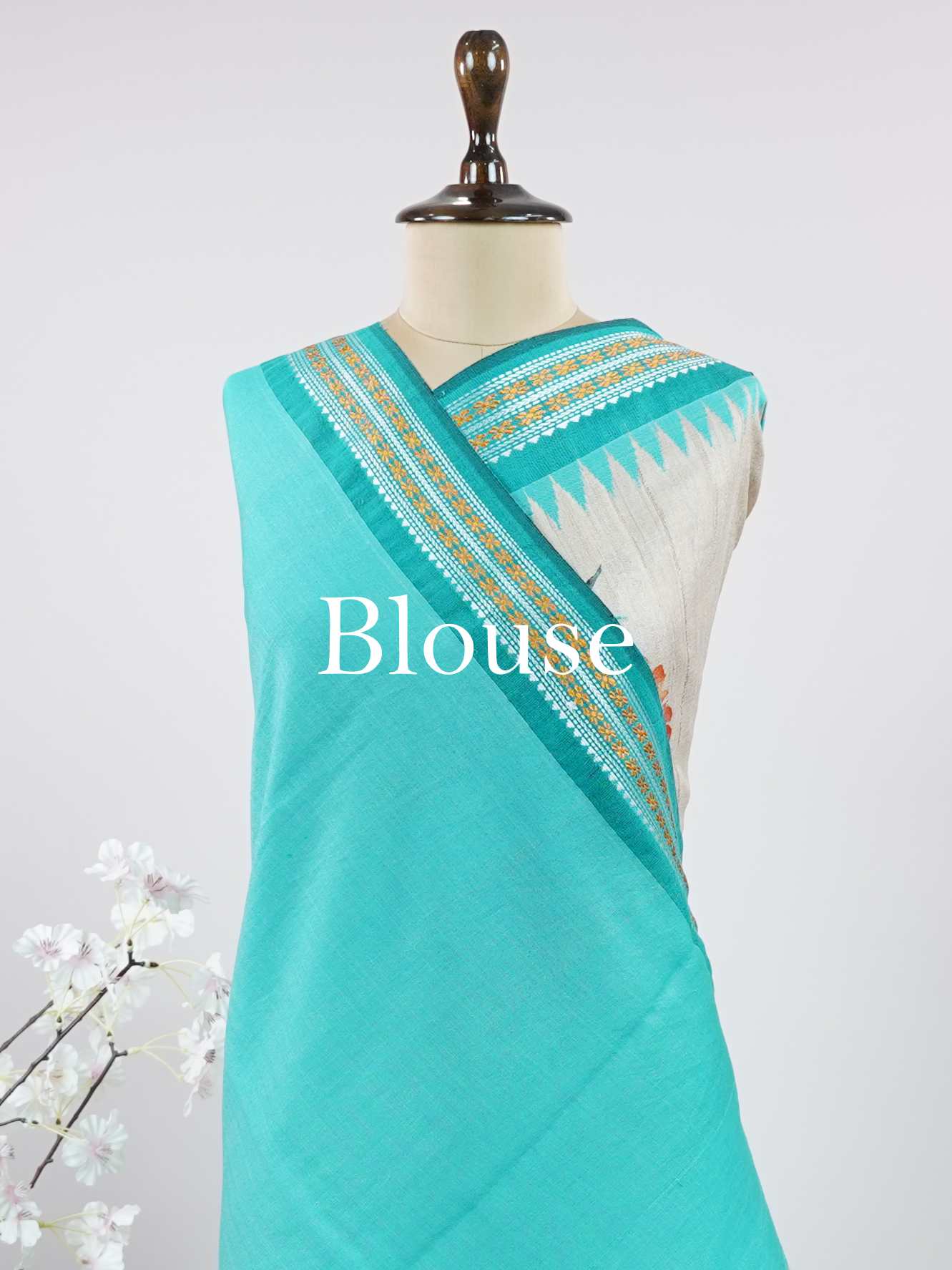 Tussar Elegant Tussar Ruma - Vidharbha Tussar saree - Manoranjitham Weaves - Handloom Store