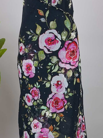 Nirosha-Viscose Georgette Crepe