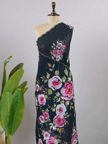 Nirosha-Viscose Georgette Crepe