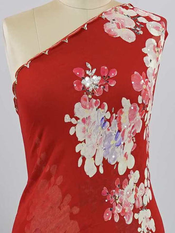 Poorvi-Viscose Georgette Crepe