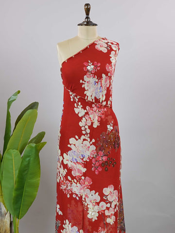 Poorvi-Viscose Georgette Crepe