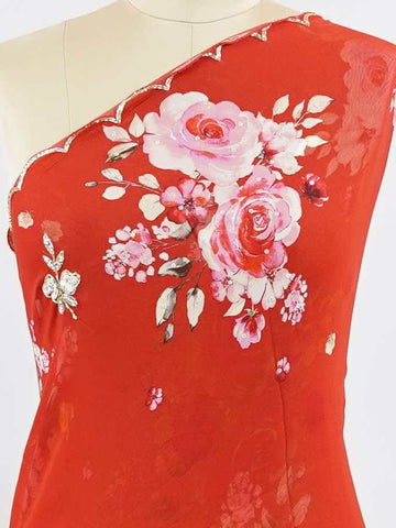 Yaman-Viscose Georgette Crepe