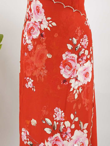 Yaman-Viscose Georgette Crepe