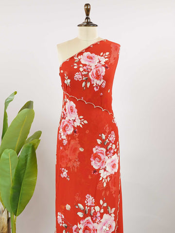 Yaman-Viscose Georgette Crepe