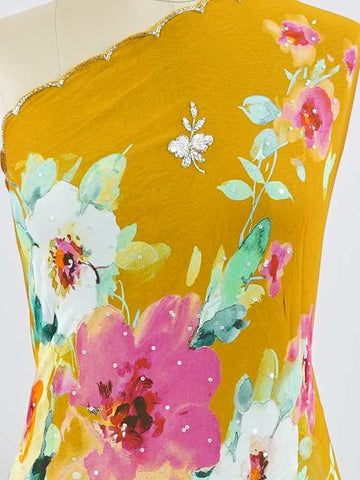 Kalavati-Viscose Georgette Crepe