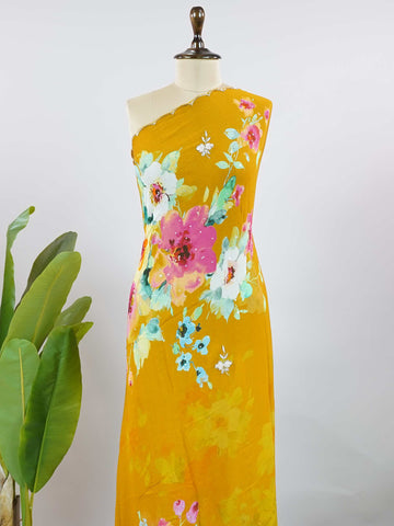 Kalavati-Viscose Georgette Crepe