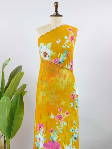 Kalavati-Viscose Georgette Crepe