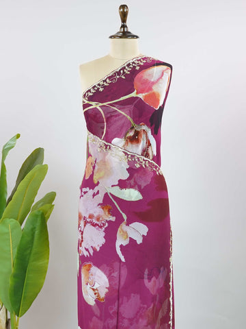 Vibhrathi-Viscose Georgette Crepe