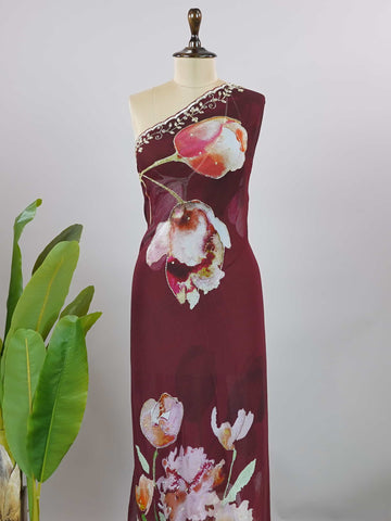 Rukmini-Viscose Georgette Crepe