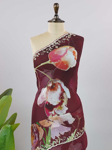 Rukmini-Viscose Georgette Crepe