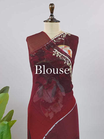 Rukmini-Viscose Georgette Crepe