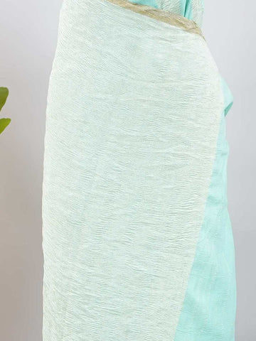 Ishwari - Banarasi Kora Saree | Ari Pita Work