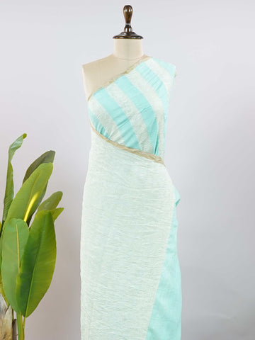Ishwari - Banarasi Kora Saree | Ari Pita Work