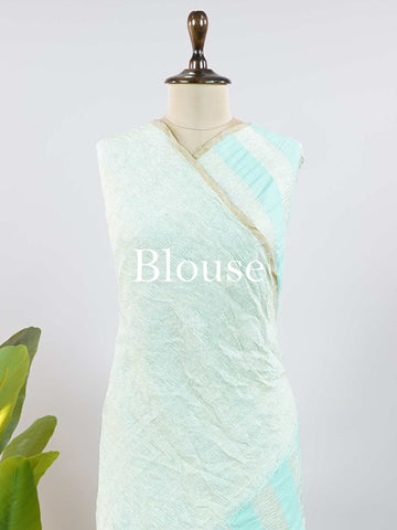 Ishwari - Banarasi Kora Saree | Ari Pita Work