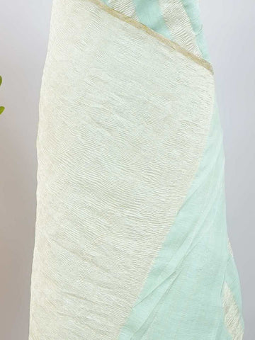 Koushiki - Banarasi Kora Saree | Ari Pita Work