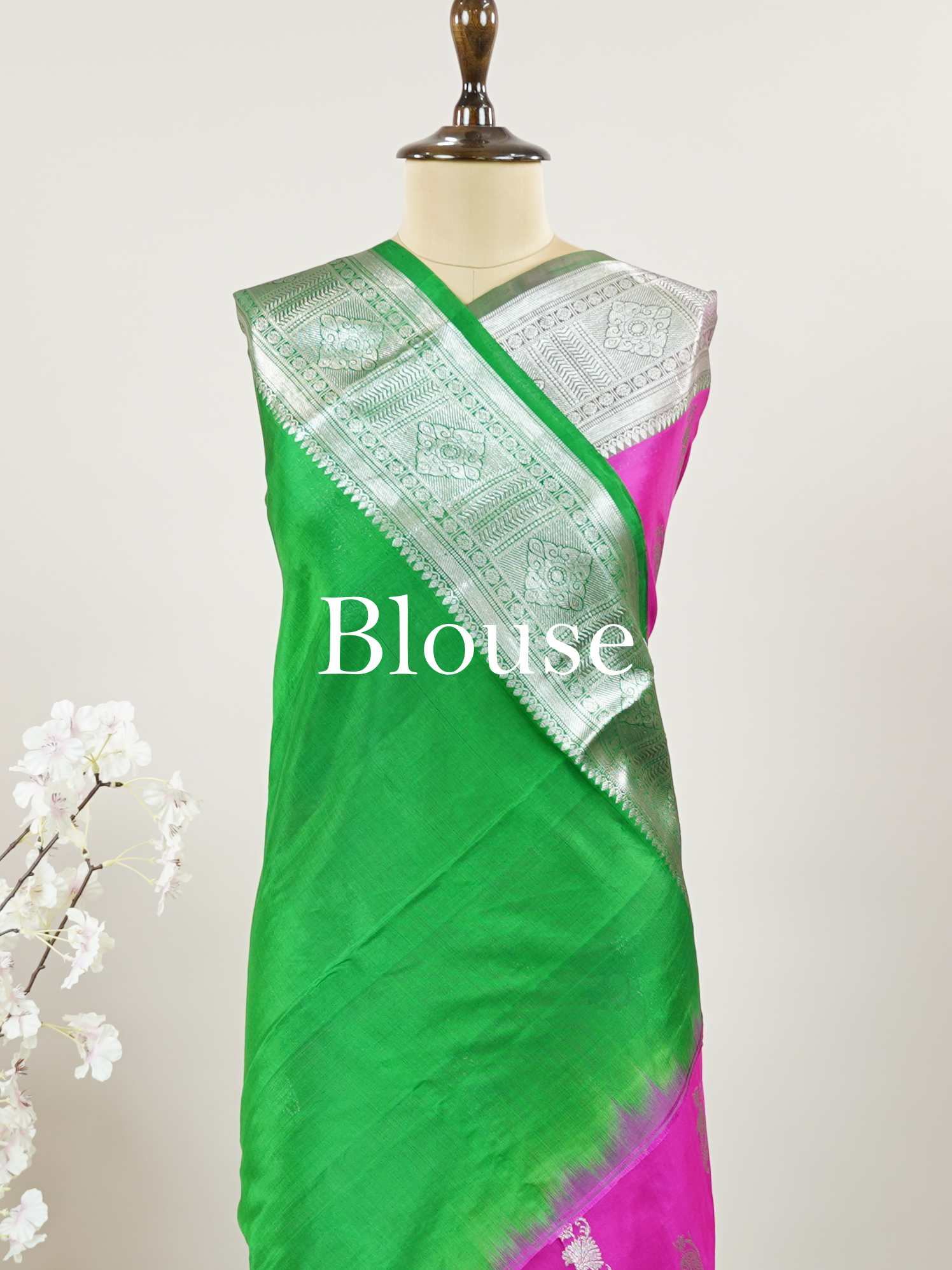 Venkatagiri Silk Woven in the heart of Andhra Pradesh, this Venkatagiri handloom saree is a symbol of regal elegance and heritage. Known for its soft texture and intricate craftsmanship, it drapes gracefully for weddings, pujas, and festive moments. Each thread carries tradition, making it a cherished piece of South Indian artistry. Lightweight yet luxurious — a true sree in every sense. Mridula - Venkatagiri Pure Silk Saree - Manoranjitham Weaves - Handloom Store