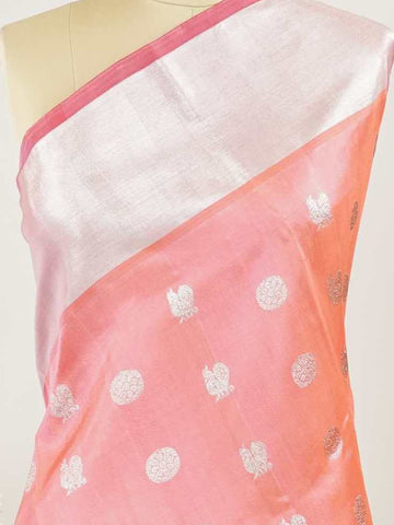 Venkatagiri Silk Woven in the heart of Andhra Pradesh, this Venkatagiri handloom saree is a symbol of regal elegance and heritage. Known for its soft texture and intricate craftsmanship, it drapes gracefully for weddings, pujas, and festive moments. Each thread carries tradition, making it a cherished piece of South Indian artistry. Lightweight yet luxurious — a true sree in every sense. Ojasya - Venkatagiri  saree - Manoranjitham Weaves - Handloom Store