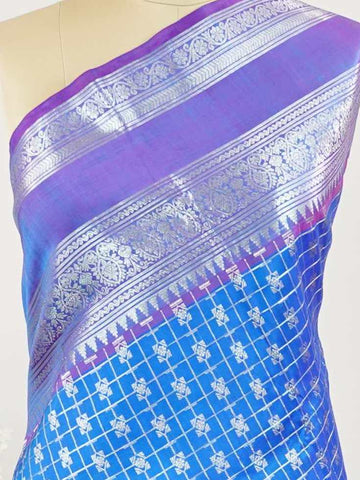 Venkatagiri Silk Woven in the heart of Andhra Pradesh, this Venkatagiri handloom saree is a symbol of regal elegance and heritage. Known for its soft texture and intricate craftsmanship, it drapes gracefully for weddings, pujas, and festive moments. Each thread carries tradition, making it a cherished piece of South Indian artistry. Lightweight yet luxurious — a true sree in every sense. Apsara - Venkatagiri  saree - Manoranjitham Weaves - Handloom Store