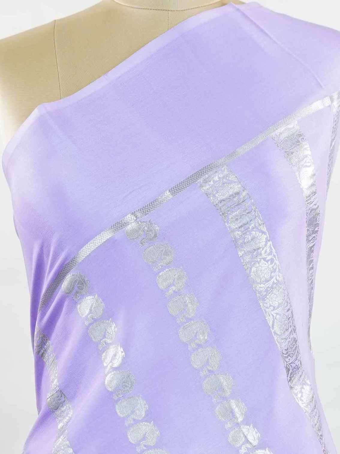 Mysore silk Elegant Mysore silk saree crafted with traditional handloom artistry. Its soft drape and subtle sheen create timeless charm. Simple design with luxurious silk appeal. Comfortable for festive and daily elegance. A graceful addition to your collection. Anandashri - Pure Mysore Silk Saree - Manoranjitham Weaves - Handloom Store