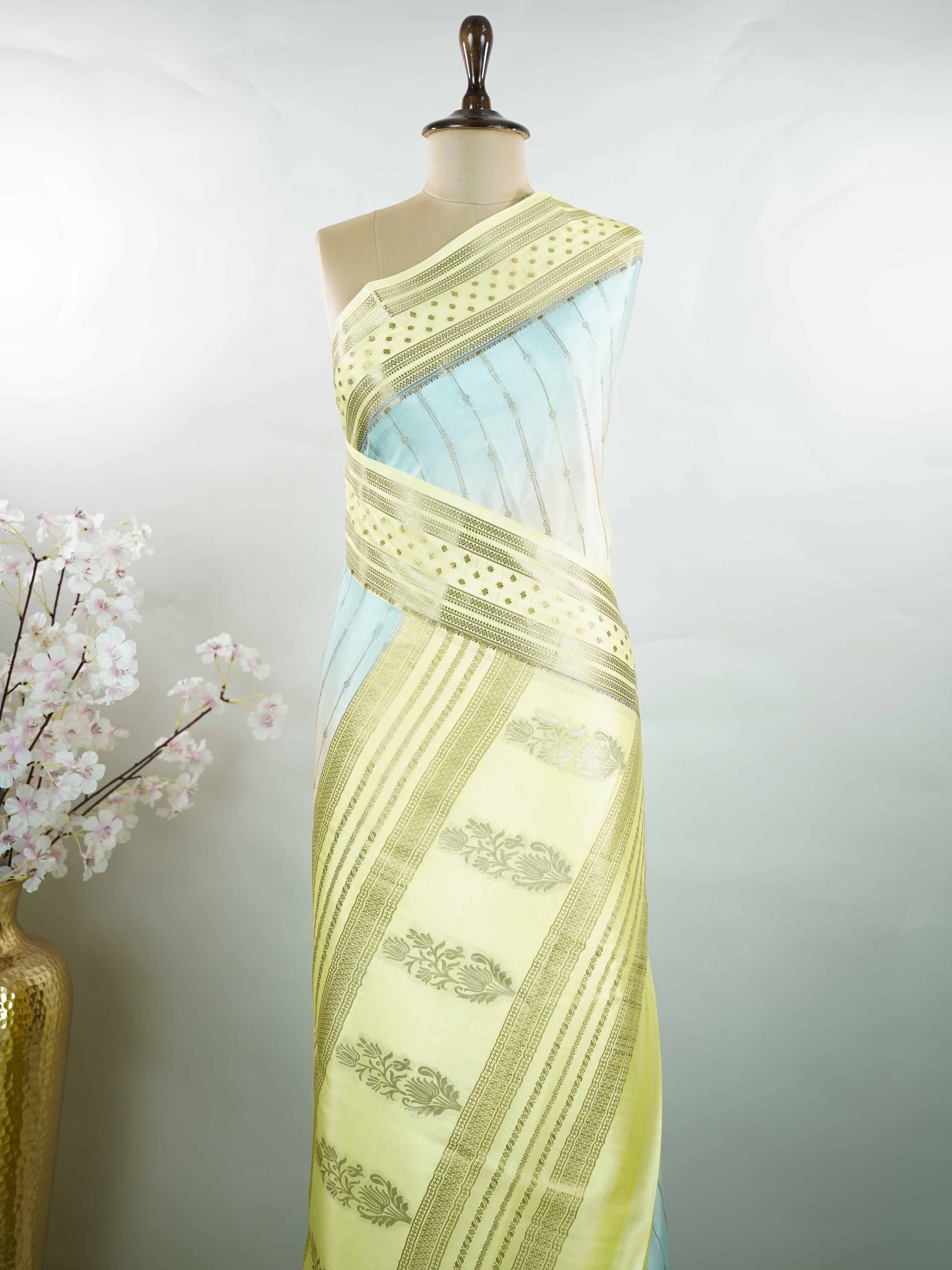 Mysore silk Beautiful Mysore silk saree crafted with pure handloom artistry. The smooth texture creates an elegant and graceful drape. Simple elegance designed for timeless appeal. Comfortable enough for long celebrations. A classic saree that never fades in style. Shodashi - Pure Mysore Silk Saree - Manoranjitham Weaves - Handloom Store