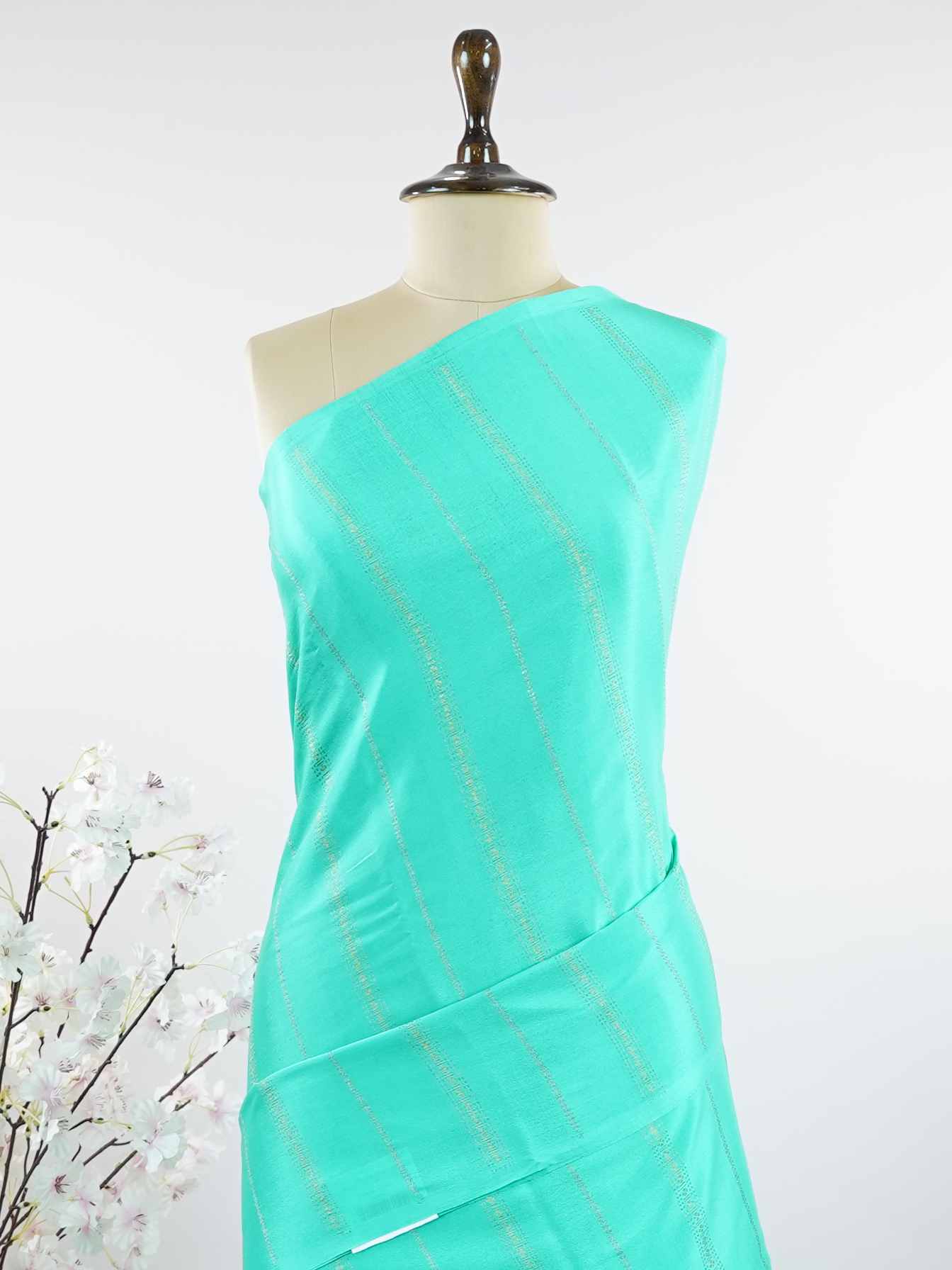 Mysore silk Elegant silk saree crafted using authentic handloom techniques. The smooth Mysore weave adds sophistication to every drape. Simple and refined for timeless styling. Comfortable enough for long wear. A graceful saree for every celebration. Chidananda - Pure Mysore Silk Saree - Manoranjitham Weaves - Handloom Store