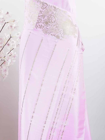Mysore silk Pure silk saree woven with traditional Mysore artistry. The smooth handloom weave offers elegance and comfort. Minimal styling enhances its timeless appeal. Graceful drape perfect for special gatherings. A classic saree that celebrates heritage. Karunambika - Pure Mysore Silk Saree - Manoranjitham Weaves - Handloom Store
