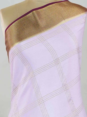 Mysore silk Pure Mysore silk saree featuring understated elegance and charm. Traditional handloom weaving enhances its rich appeal. Soft silk texture offers comfort throughout the day. Simple detailing makes it beautifully versatile. A timeless saree for every wardrobe. Mridulangi - Pure Mysore Silk Saree - Manoranjitham Weaves - Handloom Store
