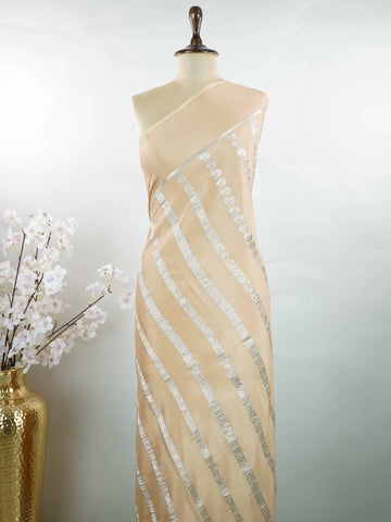Mysore silk Classic handloom Mysore silk saree with elegant simplicity. The rich texture highlights the beauty of pure silk naturally. Soft and lightweight for graceful movement. Traditional craftsmanship in every detail. Perfect for timeless festive dressing. Charusheela - Pure Mysore Silk Saree - Manoranjitham Weaves - Handloom Store