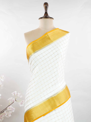 Mysore silk Classic Mysore silk saree designed with pure handloom craftsmanship. Its smooth texture offers effortless grace and comfort. Minimal styling keeps the look elegant and refined. A timeless weave inspired by tradition. Beautifully suited for every occasion. Kalavati - Pure Mysore Silk Saree - Manoranjitham Weaves - Handloom Store