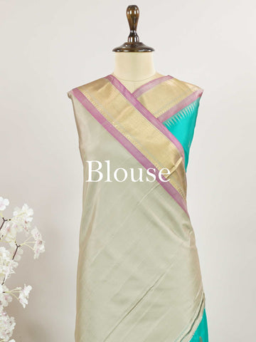 Bilahari – Handloom Gadwal Silk Saree | Pure Zari