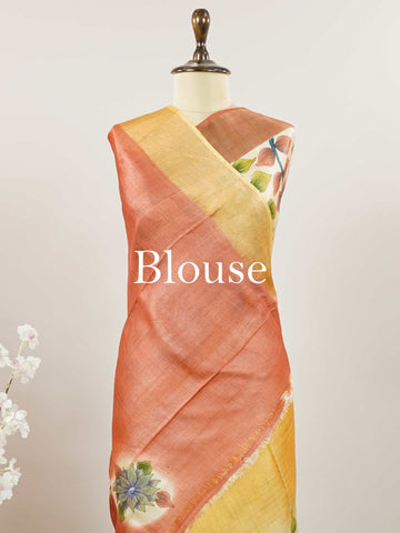 Malavi – Tussar Silk Saree | Digital Print