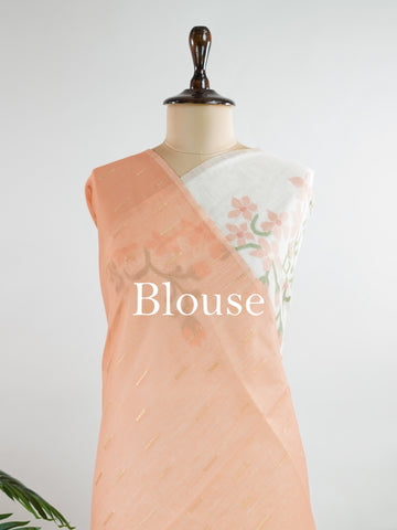 Cottons In soft cream tones, this Kora Cotton saree from Varanasi carries a light, graceful charm.br
Floral motifs bloom gently across the body, untouched by zari for a pure, minimal look.br
Its airy texture makes it ideal for warm days and easy elegance.br
A timeless drape for those who love quiet beauty.br
#KoraCotton #FloralSaree #NoZariElegance #VaranasiWeaves #ManoranjithamSarees Jyoti - Handloom Cotton Saree | Zari Border | Traditional - Manoranjitham Weaves - Handloom Store