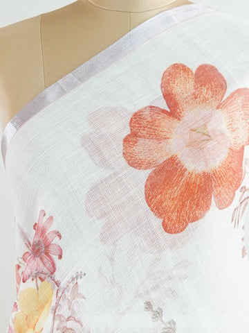 Linen A pristine white base adorned with multicolour floral motifs makes this Silk Kota saree a picture of elegance.br
Fine zari threads glint softly through the weave, adding a touch of celebration.br
Light as air and beautifully translucent, it’s ideal for summer occasions.br
A delicate dance of tradition and colour from Varanasi.br
#SilkKota #FloralElegance #WhiteSareeCharm #FineZariWeave #ManoranjithamSarees Yadukulakambhoji - Multicolour Semi Silk Saree - Manoranjitham Weaves - Handloom Store