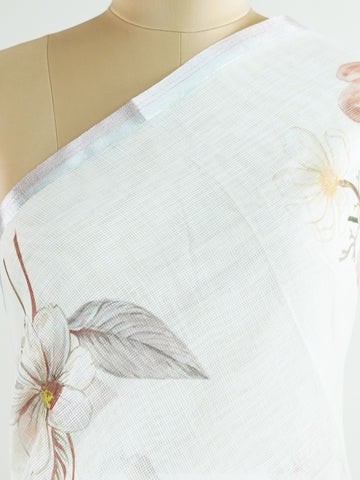 Linen A pristine white base adorned with multicolour floral motifs makes this Silk Kota saree a picture of elegance.br
Fine zari threads glint softly through the weave, adding a touch of celebration.br
Light as air and beautifully translucent, it’s ideal for summer occasions.br
A delicate dance of tradition and colour from Varanasi.br
#SilkKota #FloralElegance #WhiteSareeCharm #FineZariWeave #ManoranjithamSarees Adana - Multicolour Semi Silk Saree - Manoranjitham Weaves - Handloom Store