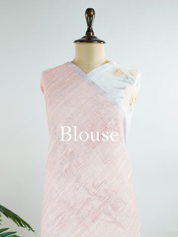 Linen A pristine white base adorned with multicolour floral motifs makes this Silk Kota saree a picture of elegance.br
Fine zari threads glint softly through the weave, adding a touch of celebration.br
Light as air and beautifully translucent, it’s ideal for summer occasions.br
A delicate dance of tradition and colour from Varanasi.br
#SilkKota #FloralElegance #WhiteSareeCharm #FineZariWeave #ManoranjithamSarees Andolika - Multicolour Semi Silk Saree - Manoranjitham Weaves - Handloom Store