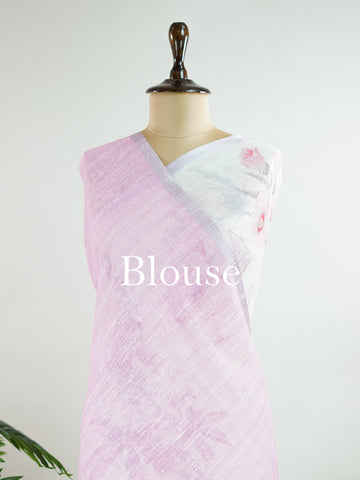 Linen A pristine white base adorned with multicolour floral motifs makes this Silk Kota saree a picture of elegance.br
Fine zari threads glint softly through the weave, adding a touch of celebration.br
Light as air and beautifully translucent, it’s ideal for summer occasions.br
A delicate dance of tradition and colour from Varanasi.br
#SilkKota #FloralElegance #WhiteSareeCharm #FineZariWeave #ManoranjithamSarees Chittaranjani - Multicolour Semi Silk Saree - Manoranjitham Weaves - Handloom Store