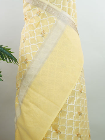 Kota Handwoven to perfection, this 100% Pure Silk  saree in Peach with nan detailing is a tribute to India’s rich weaving traditions. Ideal for weddings and grand occasions. Shankarabharanam - Peach Handloom Pure Silk Saree | Handwoven | Buttas - Manoranjitham Weaves - Handloom Store