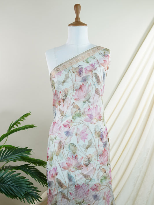 Kota Grey Kota - Manoranjitham Weaves - Handloom Store