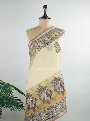 Kota A breezy Cotton Kota Doria saree adorned with delicate handblock prints and glistening mirror work—light as air, rich in tradition.br
Its translucent texture and airy drape make it perfect for summer gatherings and everyday grace.br
Every motif is stamped by hand, reflecting the charm of slow craft and timeless elegance.br
#HandloomCotton #KotaDoria #BlockPrintSaree #MirrorWork #Manoranjitham Gambhiranata - Handloom Pure Silk Saree | Handwoven | Buttas - Manoranjitham Weaves - Handloom Store