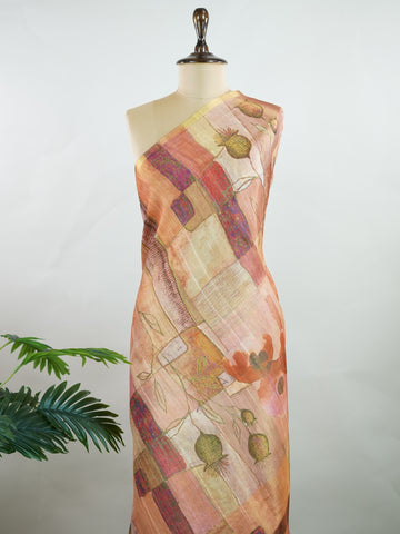 Tissue This semi linen tissue saree blends the crisp texture of linen with the soft shimmer of tissue, brought to life through vibrant digital prints. Lightweight and breathable, it’s perfect for daytime elegance with a touch of contemporary flair.br
#SemiLinenTissue #DigitalPrintSaree #EffortlessElegance #ModernWeaves #Manoranjitham #ManoranjithamStyle Deepthi - Semi Silk Saree | Digital Print - Manoranjitham Weaves - Handloom Store