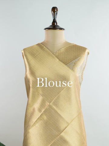 tissue This Kora Semi Tissue saree in rich gold features elegant stripes woven with fine zari. Lightweight and luminous, it captures the essence of festive finesse. Crafted in Varanasi, it drapes with ease and radiance. A timeless choice for celebrations with subtle grandeur. #KoraSemiTissue #GoldStripes #FineZari #VaranasiWeaves #ManoranjithamSarees Jeevitha - Manoranjitham Weaves - Handloom Store