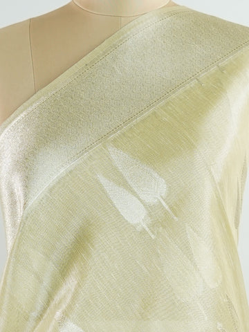 tissue Drenched in gold, this Semi Tissue saree shimmers with floral weave detailing and fine zari. Its lightweight texture and luminous finish make it a festive favourite. Crafted in Varanasi, it carries elegance in every thread. Ideal for weddings, receptions, and moments that deserve radiance. #SemiTissue #GoldenGlow #FloralWeave #FineZari #ManoranjithamSarees Pranathi - Semi Silk Saree - Manoranjitham Weaves - Handloom Store