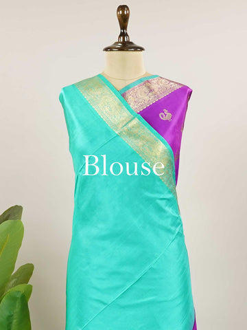 Miyan Malhara - Magenta Venkatagiri Pure Silk Saree